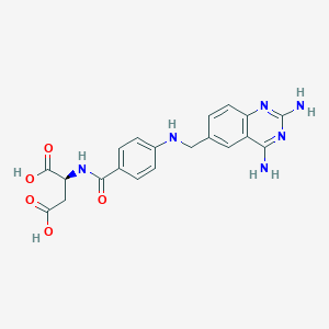 molecular formula C20H20N6O5 B105543 Quinaspar CAS No. 18921-65-8