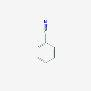 molecular formula C7H5N<br>C6H5(CN)<br>C7H5N B105546 Benzonitrile CAS No. 100-47-0