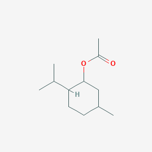 molecular formula C12H22O2 B105547 Menthyl acetate CAS No. 16409-45-3