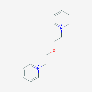 molecular formula C14H18Cl2N2O B105558 1,1'-(Oxydiethylene)dipyridinium dichloride CAS No. 17281-95-7