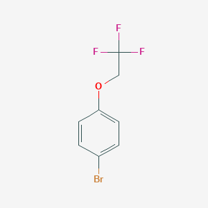 molecular formula C8H6BrF3O B010556 1-溴-4-(2,2,2-三氟乙氧基)苯 CAS No. 106854-77-7