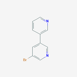 molecular formula C10H7BrN2 B105563 5-Bromo-3,3'-bipyridine CAS No. 15862-22-3