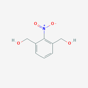 molecular formula C8H9NO4 B105568 [3-(Hydroxymethyl)-2-nitrophenyl]methanol CAS No. 16578-60-2