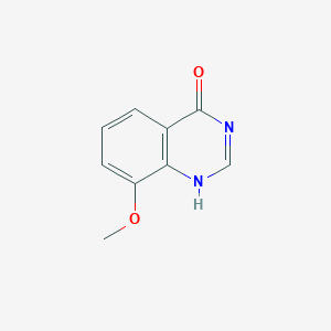 molecular formula C9H8N2O2 B105573 8-甲氧基喹唑啉-4-醇 CAS No. 16064-27-0