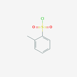 molecular formula C7H7ClO2S B105582 o-Toluenesulfonyl chloride CAS No. 133-59-5
