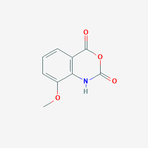 molecular formula C9H7NO4 B105588 8-Methoxy-1H-benzo[d][1,3]oxazine-2,4-dione CAS No. 34954-65-9