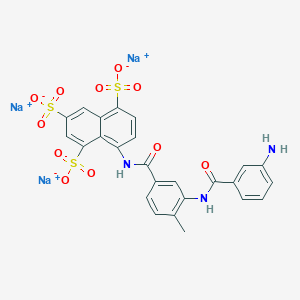 Trisodium 8-[[3-[(3-aminobenzoyl)amino]-4-methylbenzoyl]amino]naphthalene-1,3,5-trisulphonate