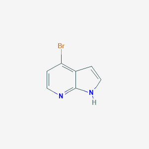 molecular formula C7H5BrN2 B105606 4-bromo-1H-pyrrolo[2,3-b]pyridine CAS No. 348640-06-2