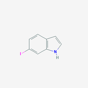 molecular formula C8H6IN B105608 6-碘-1H-吲哚 CAS No. 115666-47-2