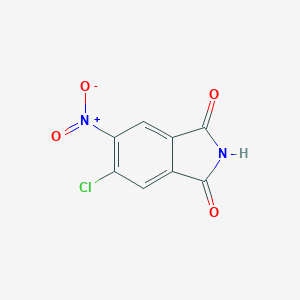molecular formula C8H3ClN2O4 B105616 4-氯-5-硝基邻苯二甲酰亚胺 CAS No. 6015-57-2