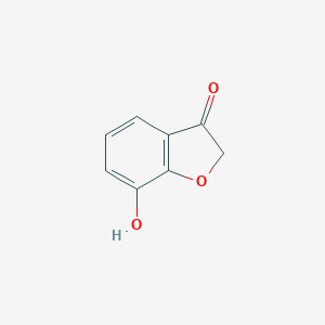 molecular formula C8H6O3 B105617 7-Hydroxy-3(2H)-benzofuranone CAS No. 19397-70-7