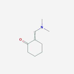 molecular formula C9H15NO B105627 Cyclohexanone, 2-[(dimethylamino)methylene]- CAS No. 6135-19-9