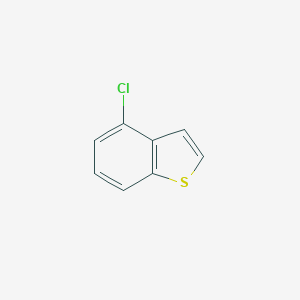 molecular formula C8H5ClS B105630 4-Chlorobenzo[b]thiophene CAS No. 66490-33-3