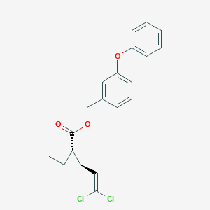 molecular formula C21H20Cl2O3 B105639 trans-Permethrin CAS No. 61949-77-7