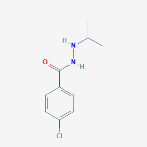 molecular formula C10H13ClN2O B105651 1-(p-Chlorobenzoyl)-2-isopropylhydrazine CAS No. 19436-42-1