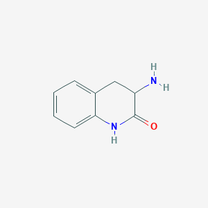 molecular formula C9H10N2O B105671 3-amino-3,4-dihydroquinolin-2(1H)-one CAS No. 40615-17-6