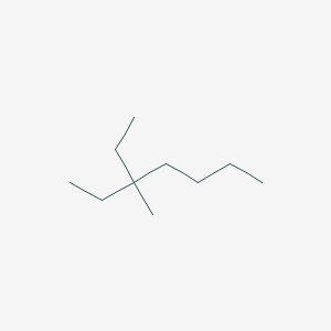 molecular formula C10H22 B105677 3-Ethyl-3-methylheptane CAS No. 17302-01-1