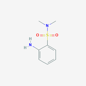 molecular formula C8H12N2O2S B105694 2-氨基-N,N-二甲基苯磺酰胺 CAS No. 54468-86-9