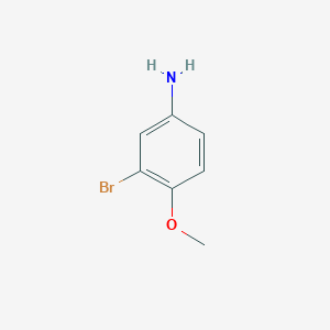 molecular formula C7H8BrNO B105698 3-溴-4-甲氧基苯胺 CAS No. 19056-41-8