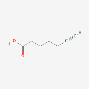 molecular formula C7H10O2 B105702 6-Heptynoic acid CAS No. 30964-00-2