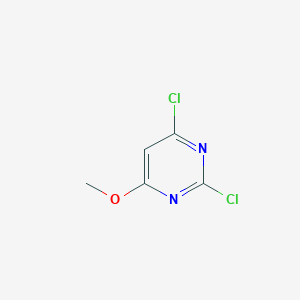 molecular formula C5H4Cl2N2O B105707 2,4-Dichloro-6-methoxypyrimidine CAS No. 43212-41-5
