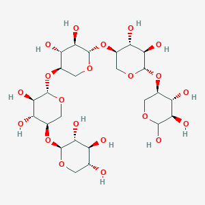 molecular formula C25H42O21 B105721 木五糖 CAS No. 49694-20-4