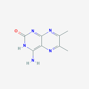 molecular formula C8H9N5O B105732 4-Amino-6,7-dimethylpteridin-2(3H)-one CAS No. 19152-99-9