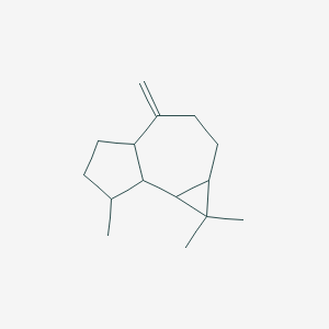 molecular formula C15H24 B105733 (-)-Alloaromadendrene CAS No. 25246-27-9