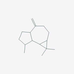 molecular formula C15 H24 B105733 (-)-Alloaromadendrene CAS No. 25246-27-9