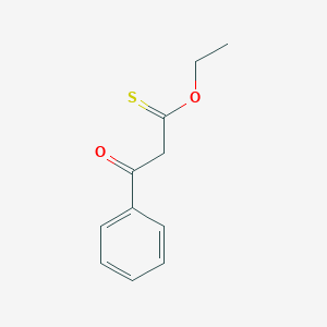 molecular formula C11H12O2S B105738 O-ethyl 3-oxo-3-phenylpropanethioate CAS No. 16516-19-1