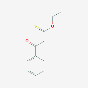 molecular formula C11H12O2S B105738 3-Oxo-3-phenylthiopropionic acid ethyl ester CAS No. 16516-19-1