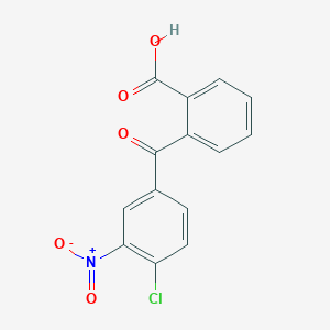 molecular formula C14H8ClNO5 B105744 2-(4-氯-3-硝基苯甲酰)苯甲酸 CAS No. 85-54-1