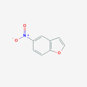 molecular formula C8H5NO3 B105749 5-硝基苯并呋喃 CAS No. 18761-31-4