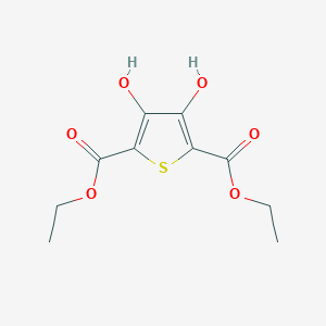 molecular formula C10H12O6S B105753 Diethyl 3,4-dihydroxythiophene-2,5-dicarboxylate CAS No. 1822-66-8