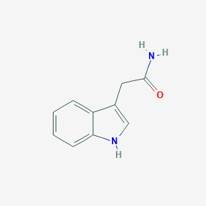 molecular formula C10H10N2O B105759 Indole-3-acetamide CAS No. 879-37-8