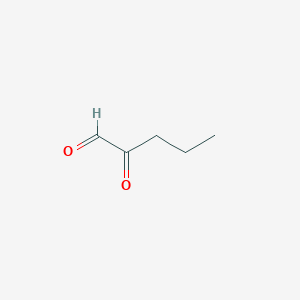 molecular formula C5H8O2 B105766 2-氧代戊醛 CAS No. 7332-93-6