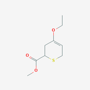 methyl 4-ethoxy-3,6-dihydro-2H-thiopyran-2-carboxylate