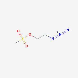 molecular formula C3H7N3O3S B105786 2-Azidoethyl methanesulfonate CAS No. 75178-70-0