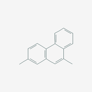 molecular formula C16H14 B105788 2,9-二甲基菲 CAS No. 17980-09-5