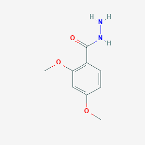 molecular formula C9H12N2O3 B010579 2,4-二甲氧基苯甲酰肼 CAS No. 103956-10-1
