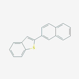 molecular formula C18H12S B105792 2-(2-Naphthyl)-1-thiaindene CAS No. 17164-77-1