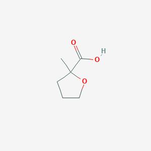 molecular formula C6H10O3 B105812 2-Methyltetrahydrofuran-2-carboxylic acid CAS No. 61449-65-8