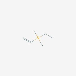 molecular formula C6H14Si B105826 Silane, ethenylethyldimethyl- CAS No. 18163-06-9