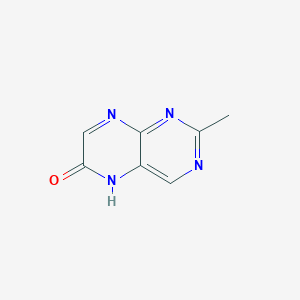 molecular formula C7H6N4O B105844 2-Methyl-6-pteridinol CAS No. 16041-25-1
