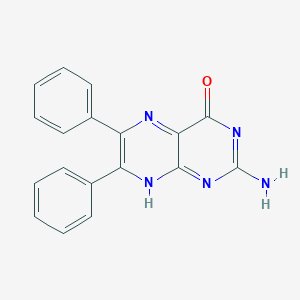 molecular formula C18H13N5O B105848 6,7-Diphenylpterin CAS No. 17376-91-9