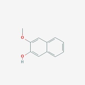 molecular formula C11H10O2 B105853 3-甲氧基-2-萘酚 CAS No. 18515-11-2