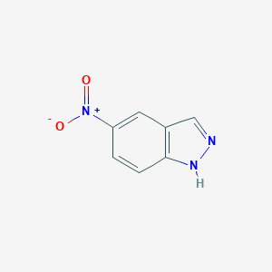 molecular formula C7H5N3O2 B105863 5-Nitroindazole CAS No. 5401-94-5