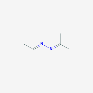 molecular formula C6H12N2 B105871 2-丙酮，（1-甲基乙叉）腙 CAS No. 627-70-3