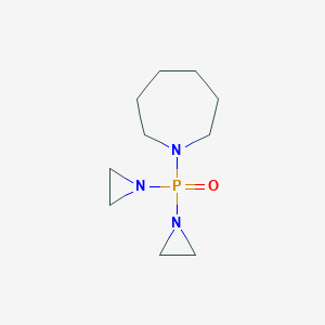 B105879 Hexahydroazepinylbis(aziridinyl)phosphine oxide CAS No. 18144-64-4