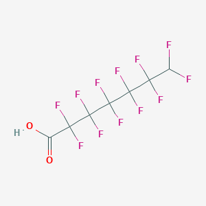 molecular formula C7H2F12O2 B105884 7H-Dodecafluoroheptanoic acid CAS No. 1546-95-8